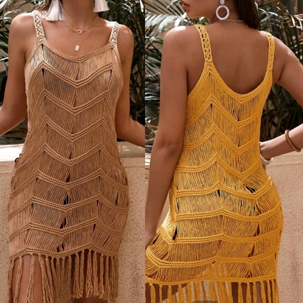 Crochet cover up
